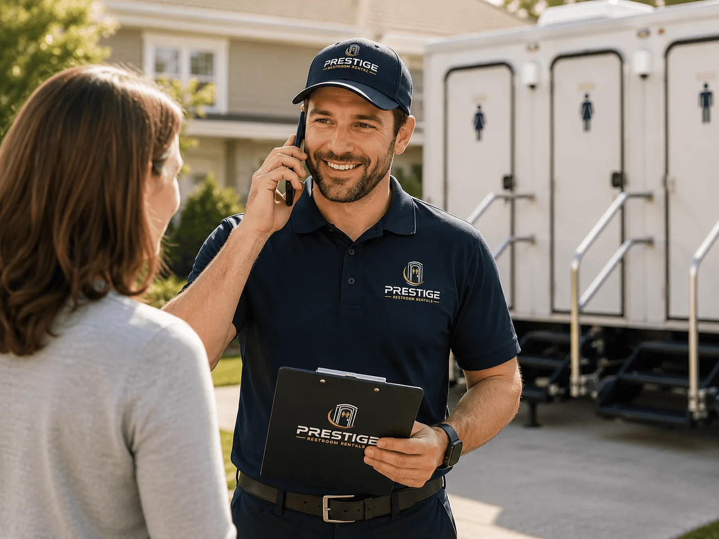Luxury Portable Restrooms FAQs in Hampden, ND